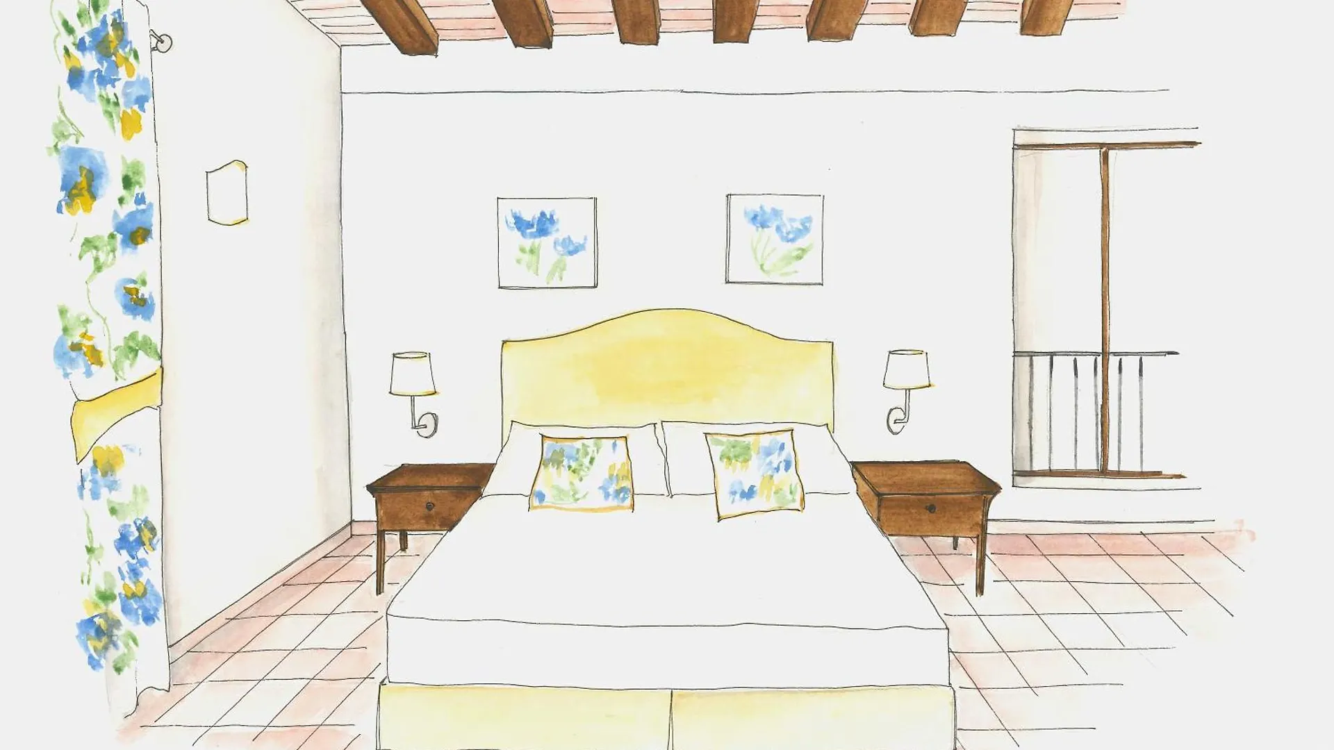 팜스테이 Tenuta Di Montecucco - Collemassari Hospitality 신기아노